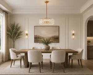 Golden Crystal Body Chandelier Light.