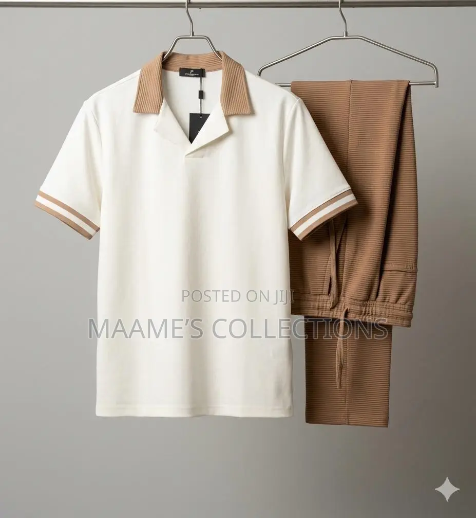 Men's Fashion Top and Down Set