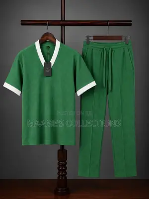 Men's Fashion Top and Down Set