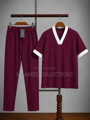 Men's Fashion Top and Down Set