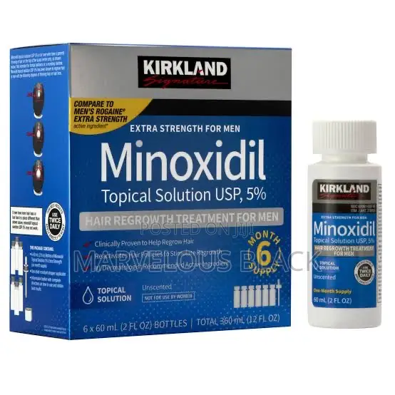 Kirkland Minoxidil and Derma Roller