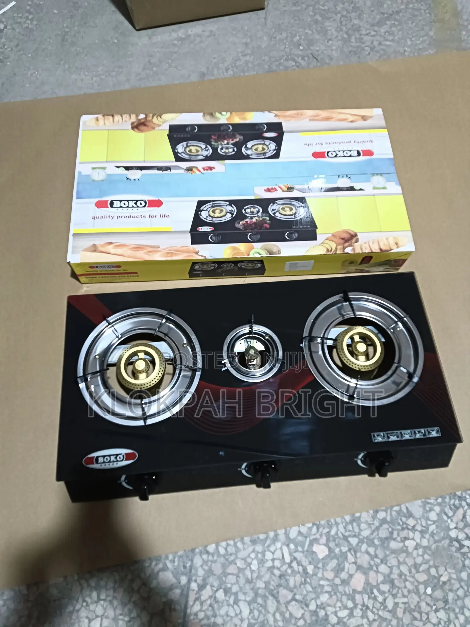 Stainless Steel 2 Burners Gas Cooker With Auto Ignition