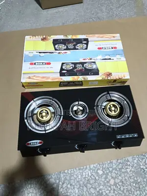Stainless Steel 2 Burners Gas Cooker With Auto Ignition