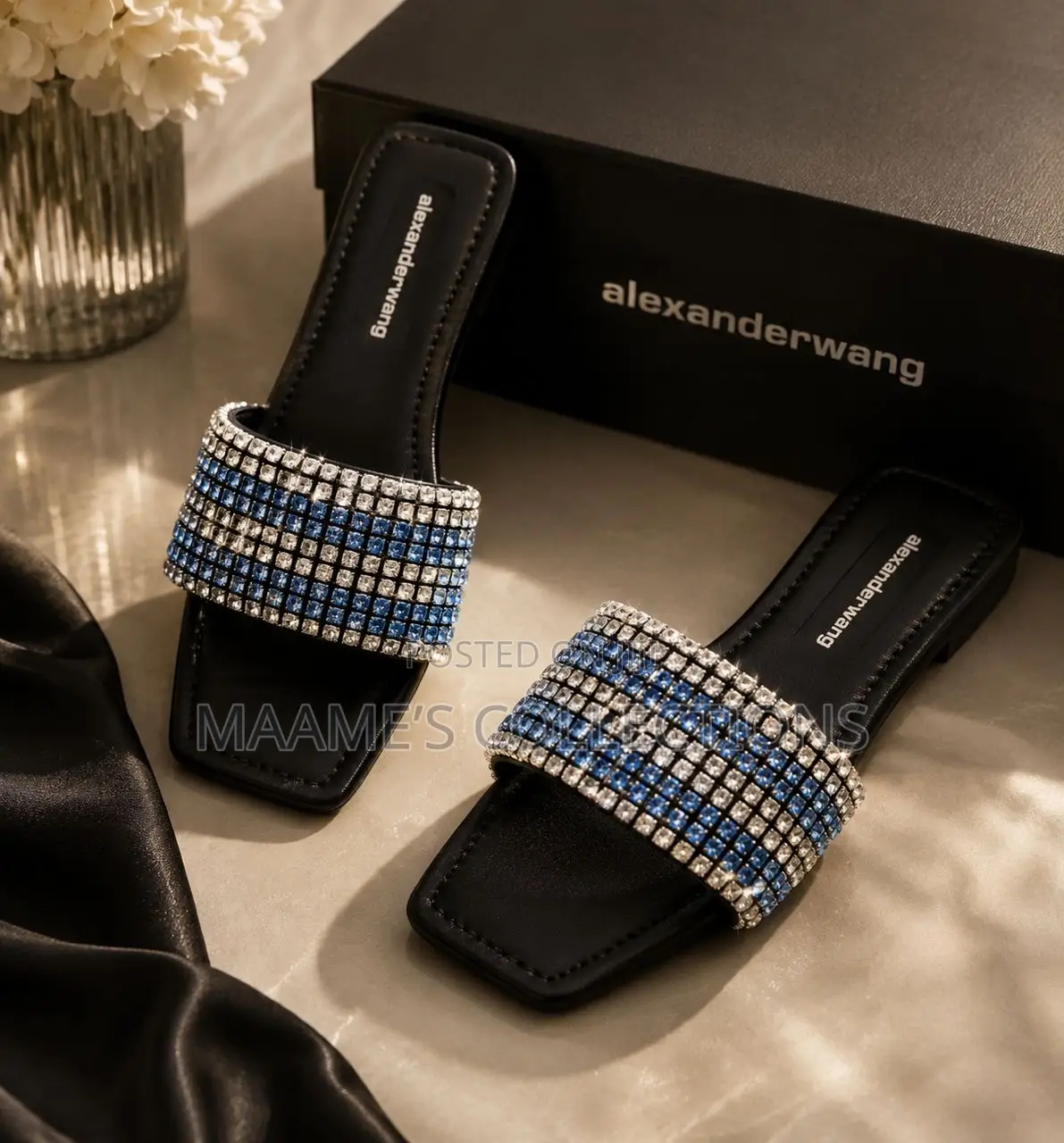 Alexander Wang Anya Women’S Flat Slide / Slippers