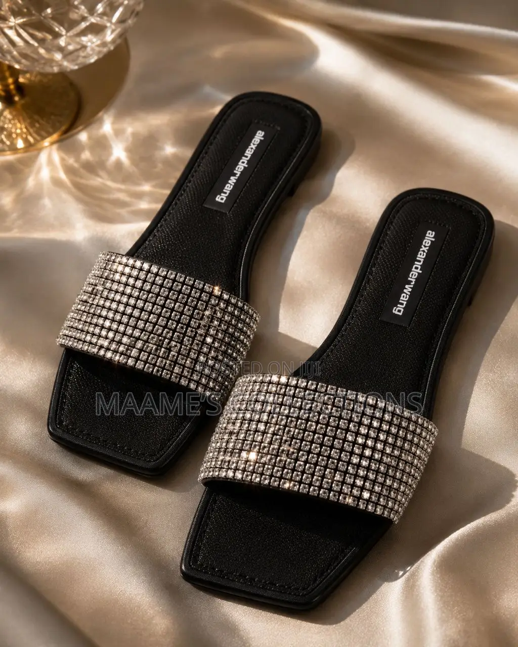 Alexander Wang Anya Women’S Flat Slide / Slippers