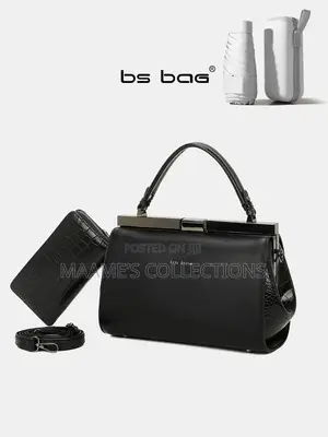 Quality Bs Bag Top-Handle Women’S Handbag With Purse and Long Strap