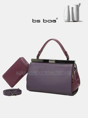 Quality Bs Bag Top-Handle Women’S Handbag With Purse and Long Strap