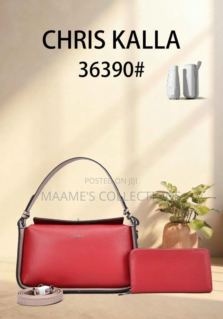 Chris Kalla Women’S Handbag With Purse