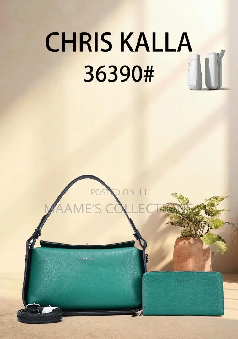 Chris Kalla Women’S Handbag With Purse