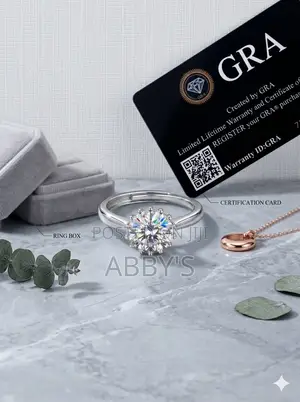 Adjustable 1.0ct Moissanite Diamond Promise Ring