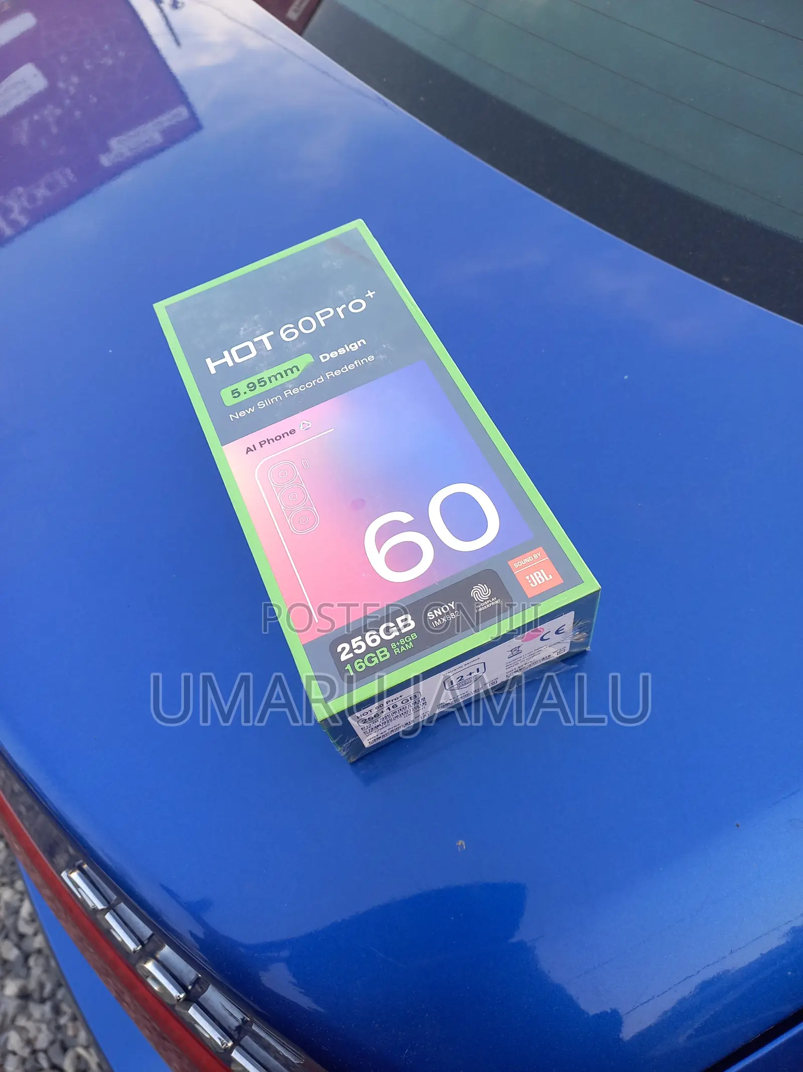 New Infinix Hot 60 Pro+ 256 GB Blue
