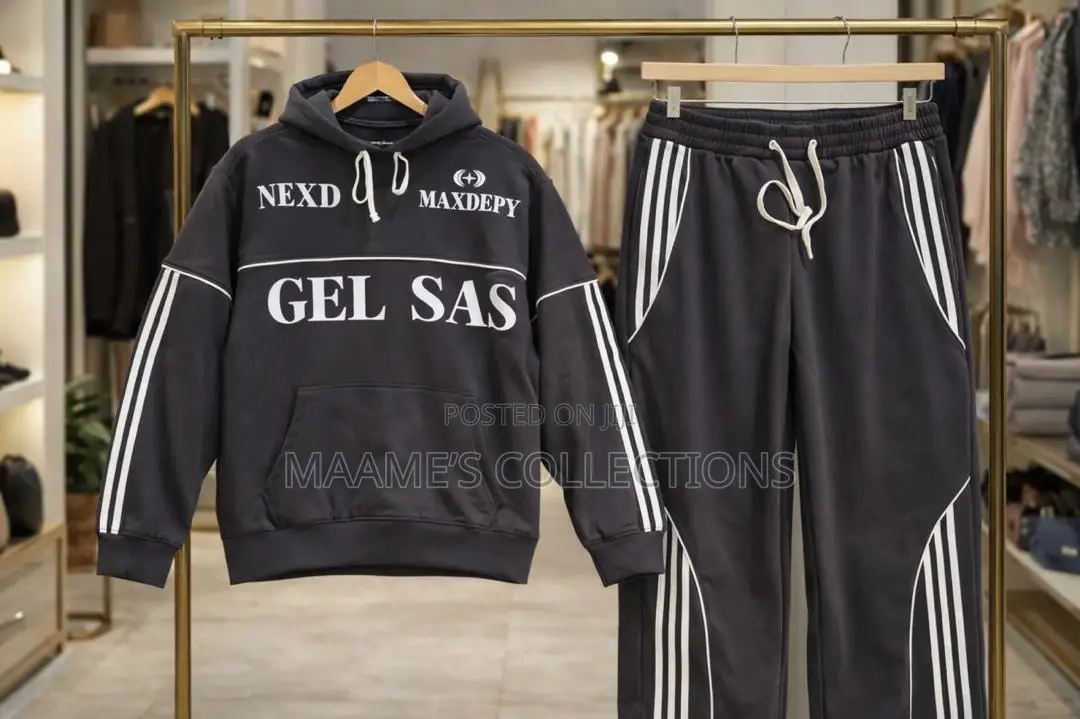 Custom Men's Hoodie Top and Down Set