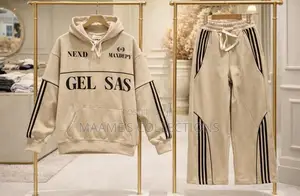 Custom Men's Hoodie Top and Down Set