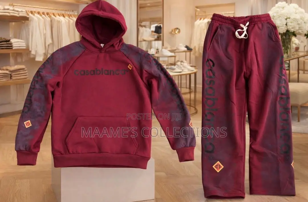 Custom Men's Hoodie Top and Down Set