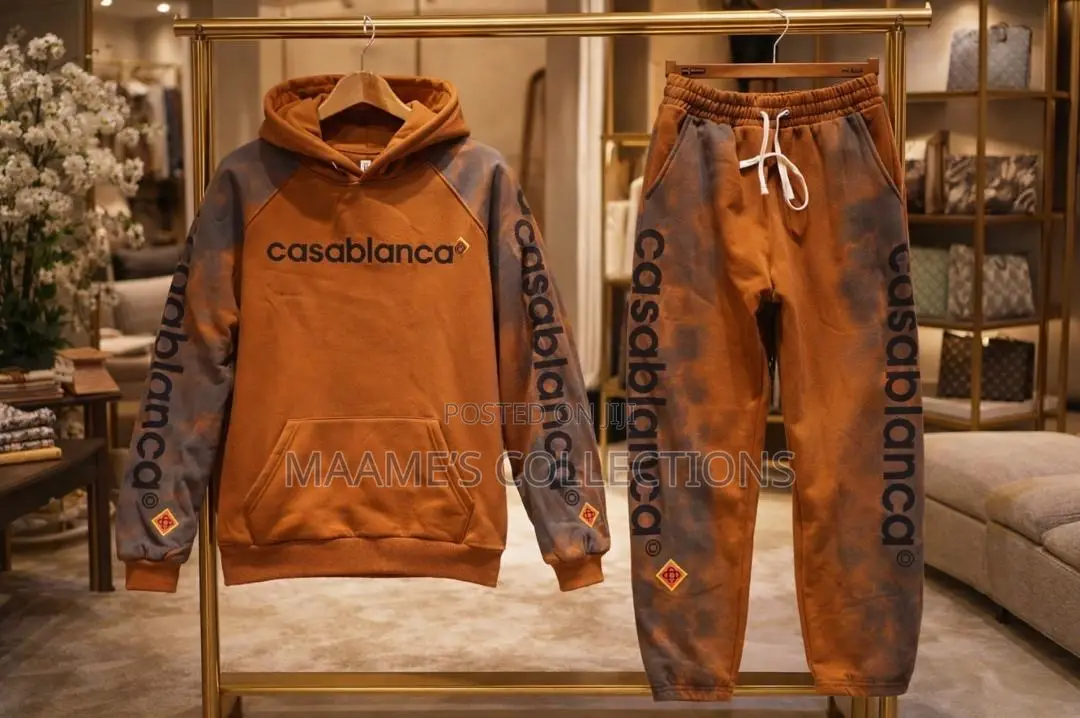 Custom Men's Hoodie Top and Down Set