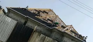 Euro Tiles and Rain Gutter Installation