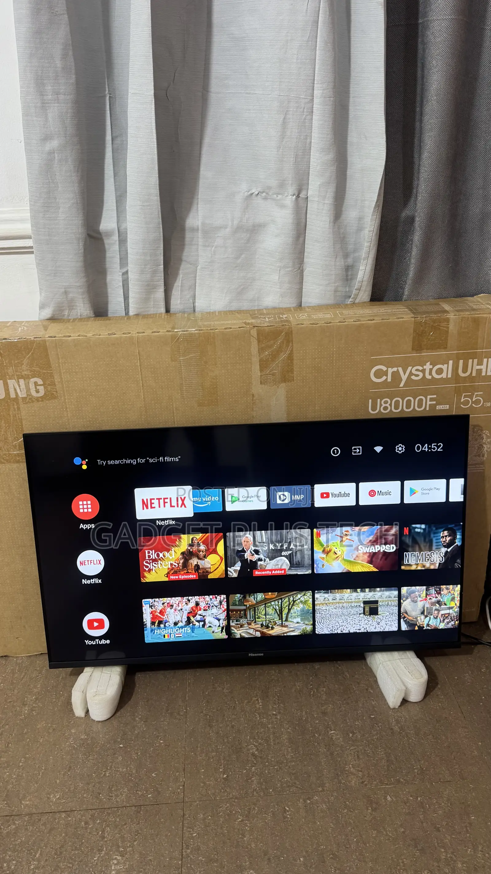 43” Hisense FHD Smart Andriod Tv (2020)