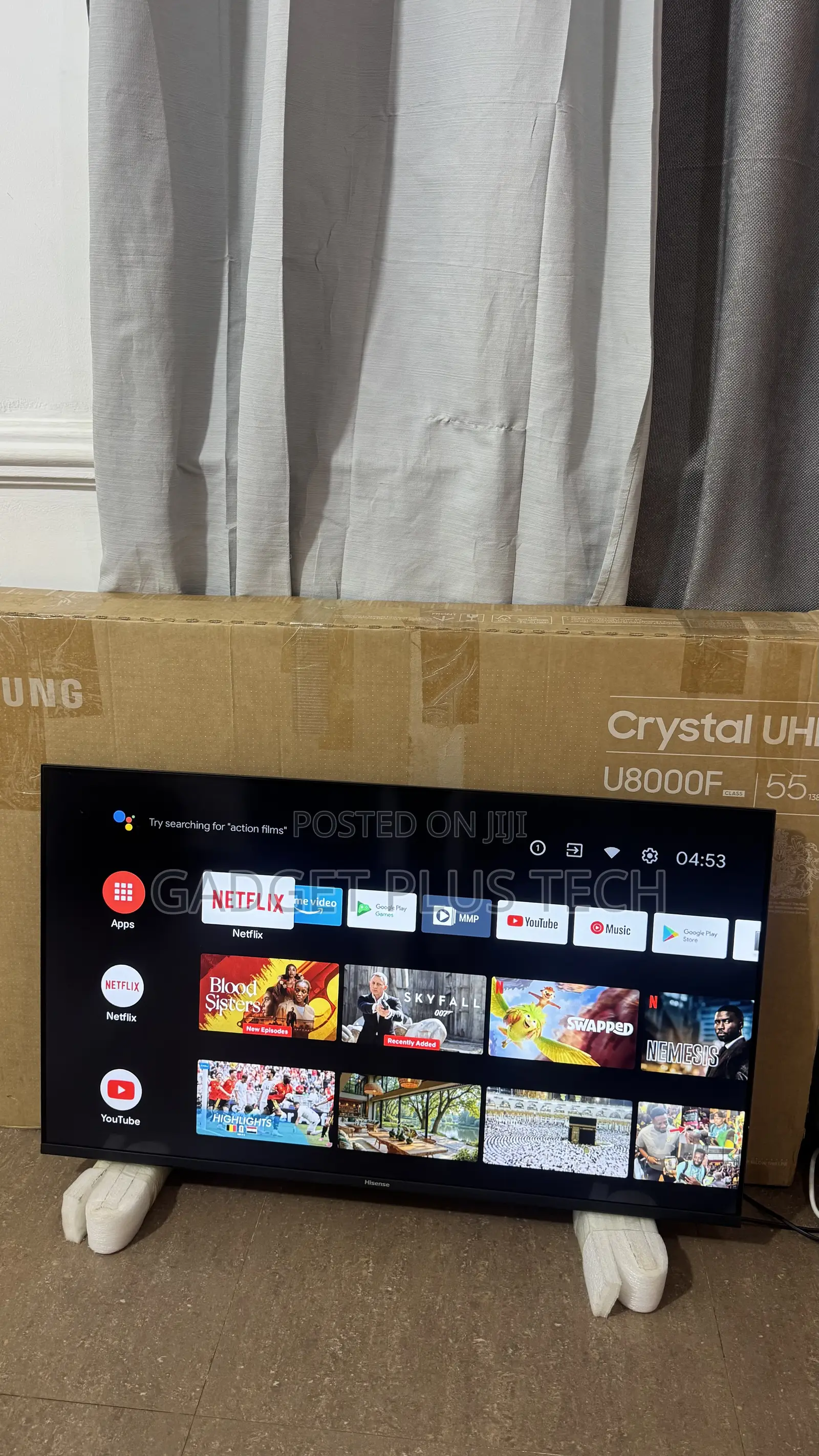 43” Hisense FHD Smart Andriod Tv (2020)
