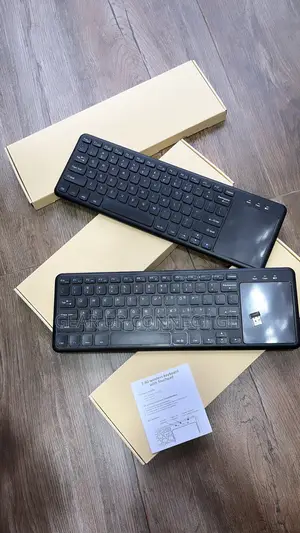 Slim Wireless Keyboard With Touch Pad