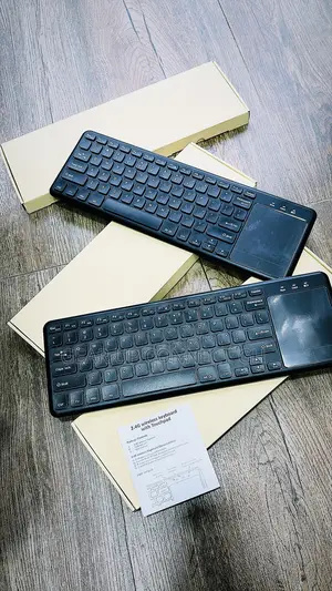 Slim Wireless Keyboard With Touch Pad