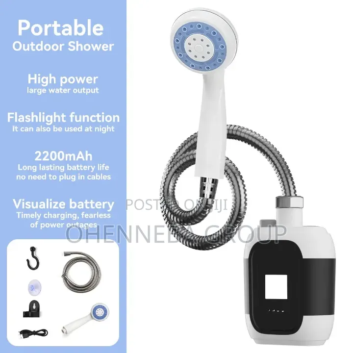 Rechargeable Portable Shower