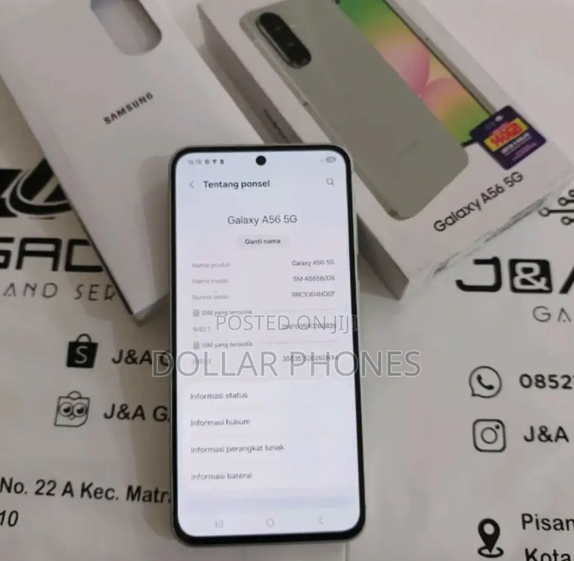 New Samsung Galaxy A56 256 GB Green