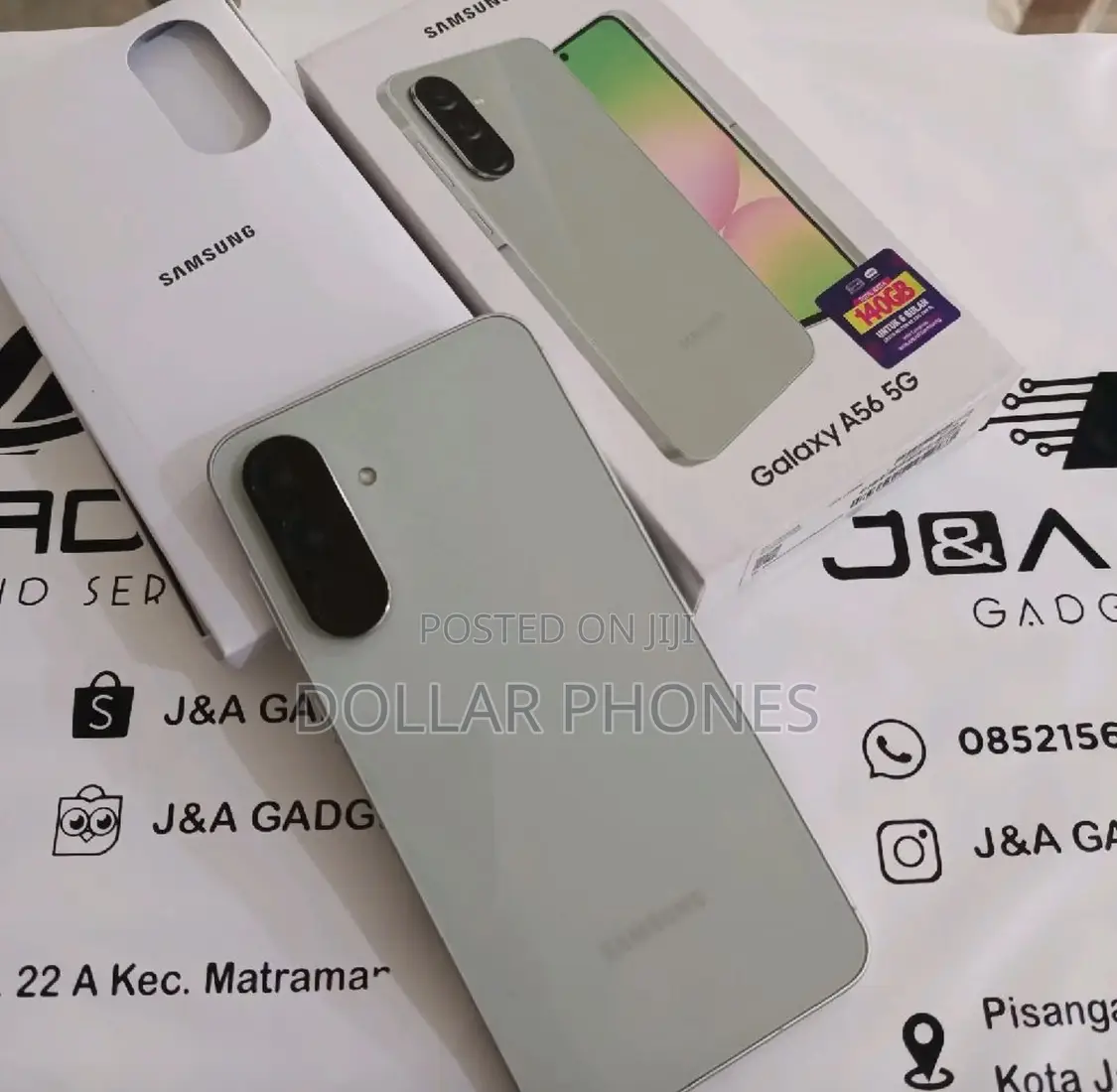 New Samsung Galaxy A56 256 GB Green