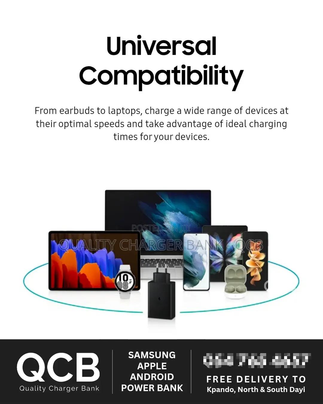 Original Samsung 65w Pd Trio Ports Type - C Complete Charger
