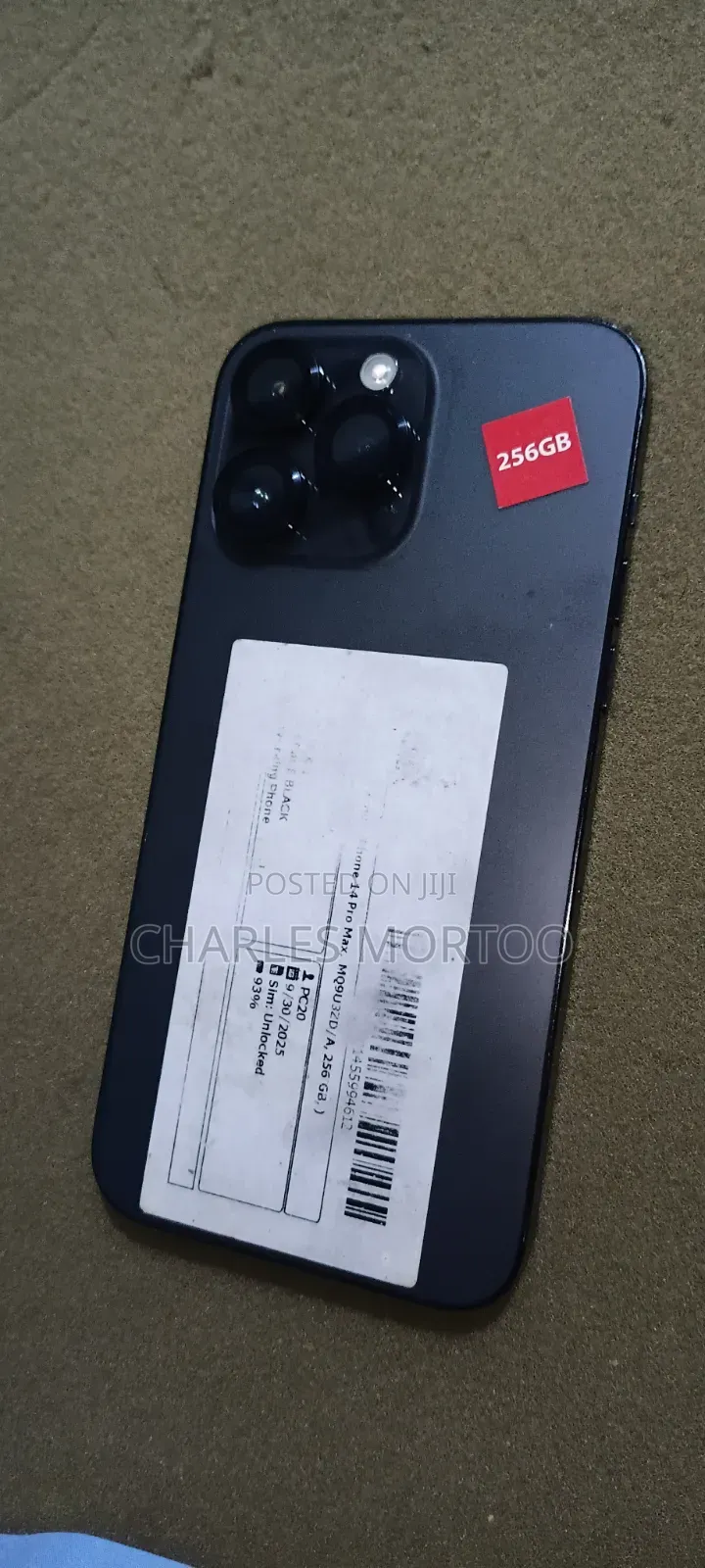 Apple iPhone 14 Pro Max 256 GB Black