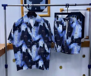 Men's Luxury 2-Piece Short and Shirt Set