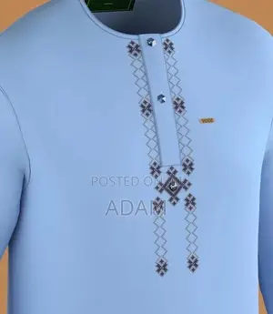 Kaftan With Digital Embroidery