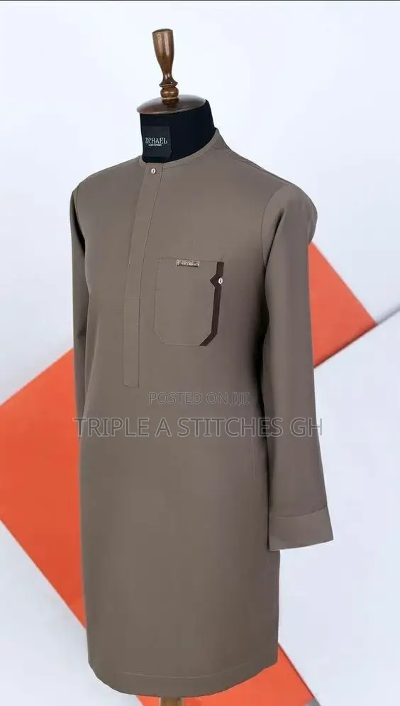 Kaftan With Digital Embroidery