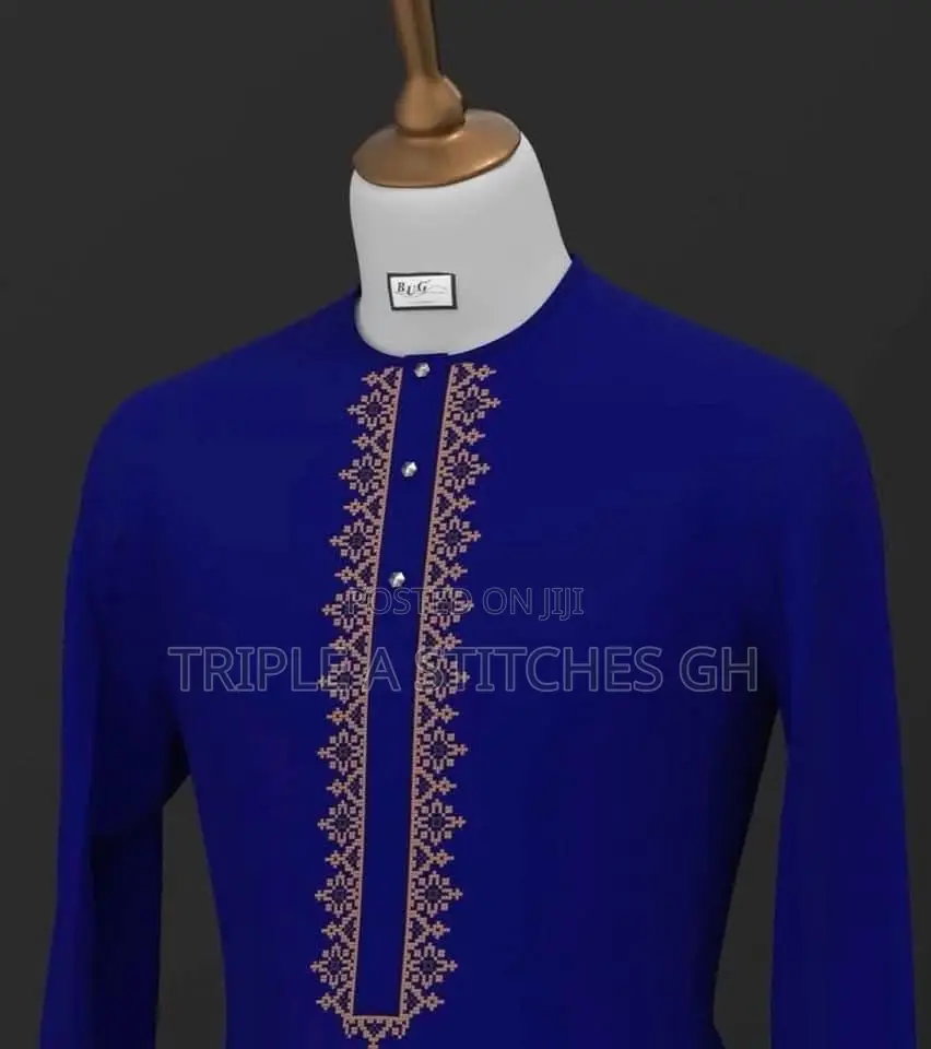 Kaftan With Digital Embroidery