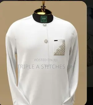 Kaftan With Digital Embroidery