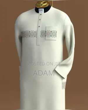 Kaftan With Digital Embroidery