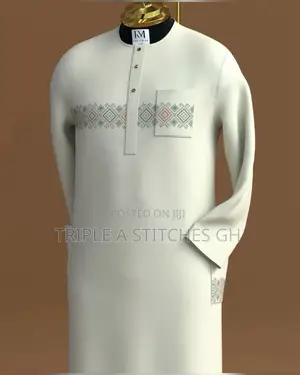Kaftan With Digital Embroidery