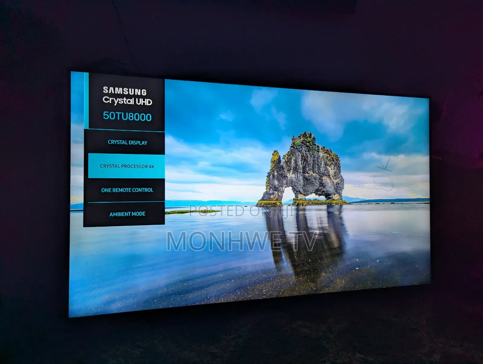 Samsung 50 Inchies Crystal Uhd Ultra Premium Display Tv Smart