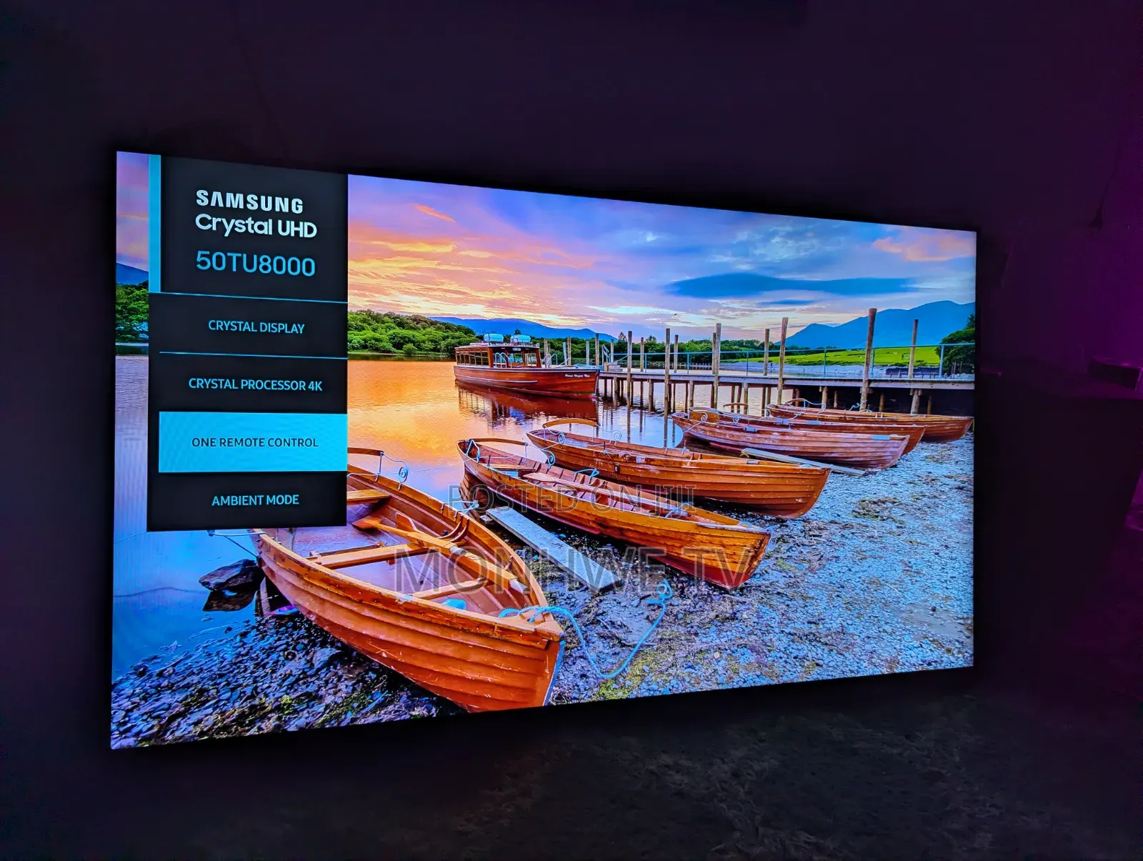 Samsung 50 Inchies Crystal Uhd Ultra Premium Display Tv Smart