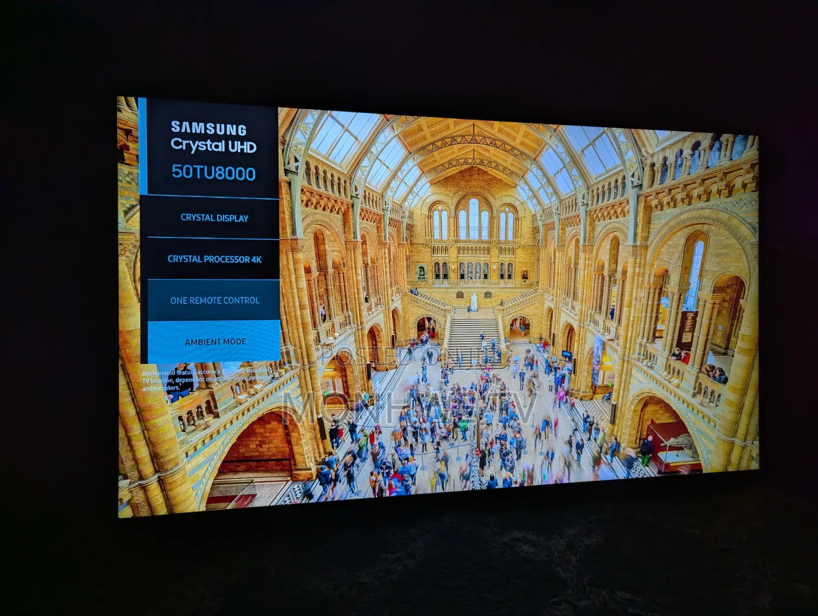 Samsung 50 Inchies Crystal Uhd Ultra Premium Display Tv Smart