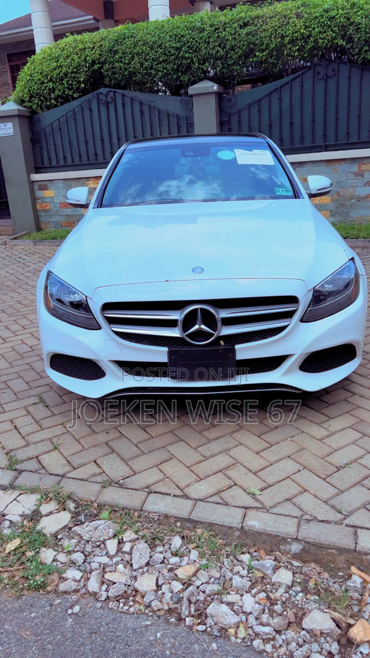 Mercedes-Benz C300 Luxury 4Matic Sedan AWD (2.0L 4cyl 7A) 2016 White