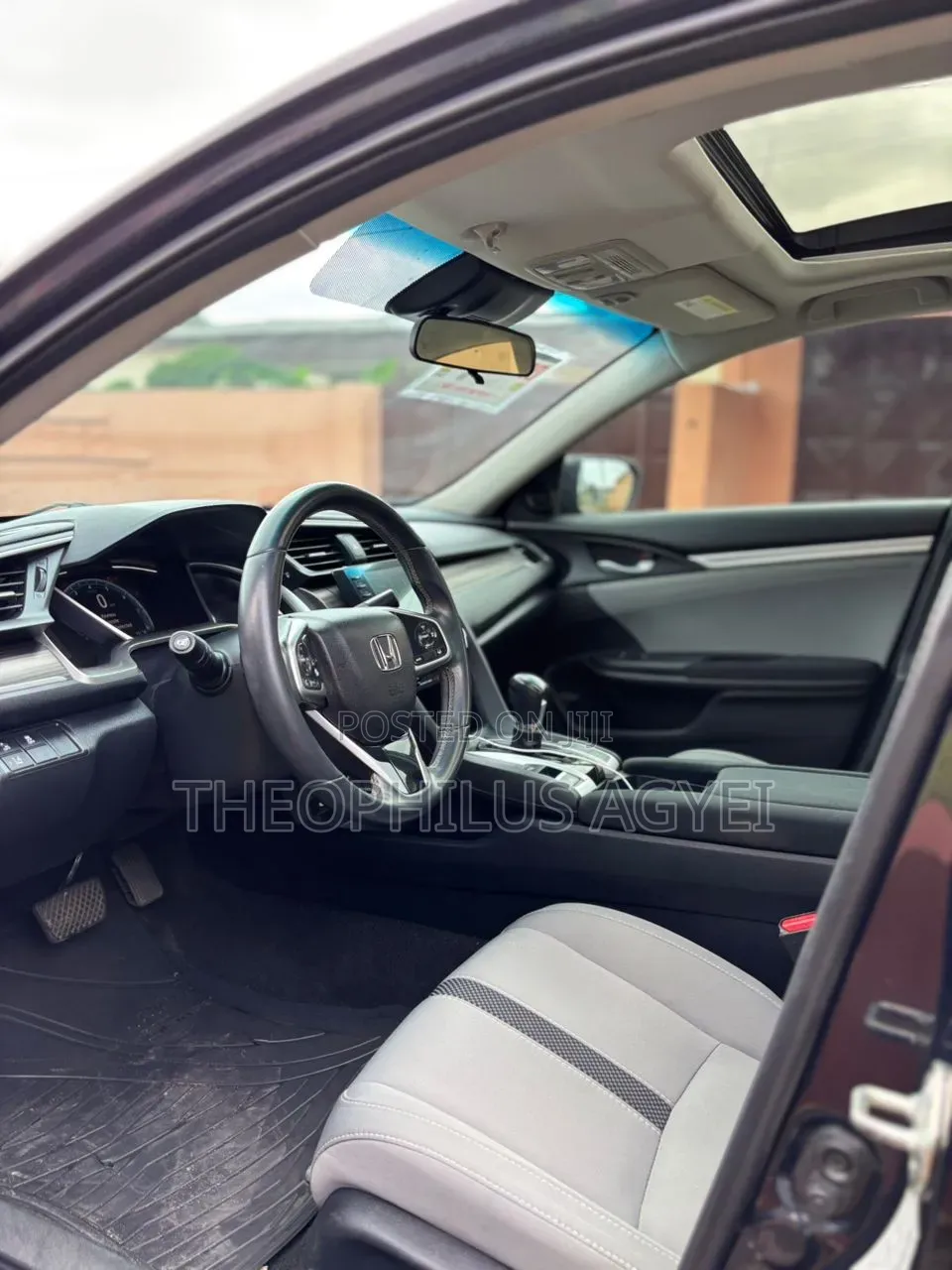 Honda Civic EX Coupe 2020 Matt Black