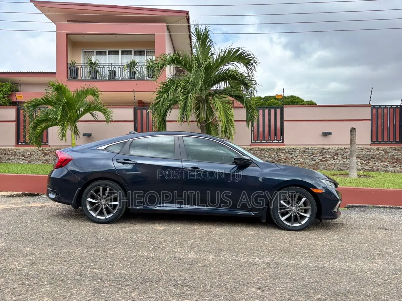 Honda Civic EX Coupe 2020 Matt Black