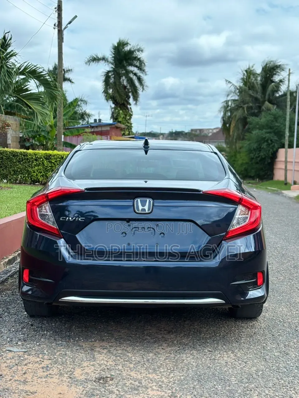 Honda Civic EX Coupe 2020 Matt Black