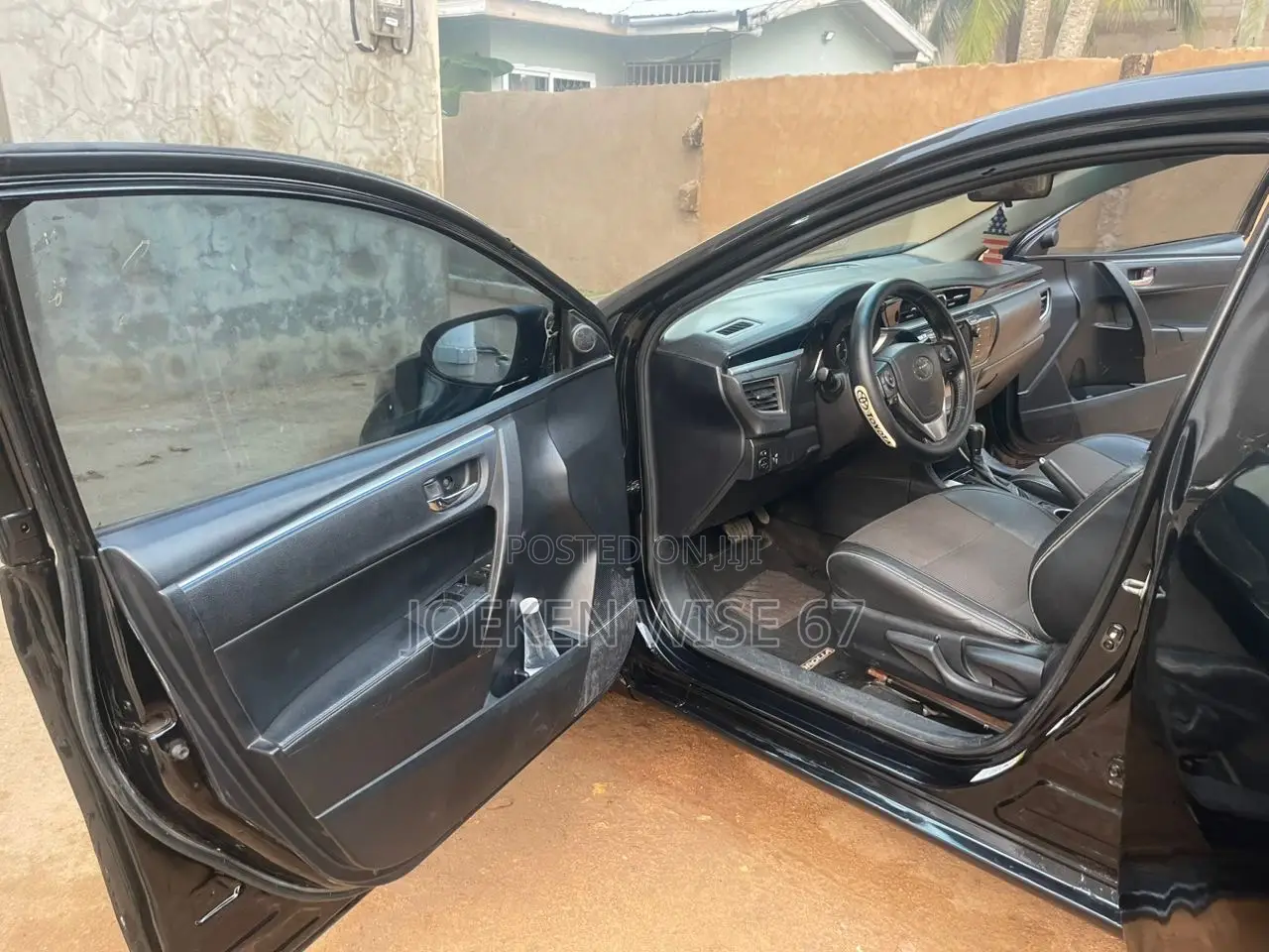 Toyota Corolla S 4dr Sedan (1.8L 4cyl CVT) 2016 Black