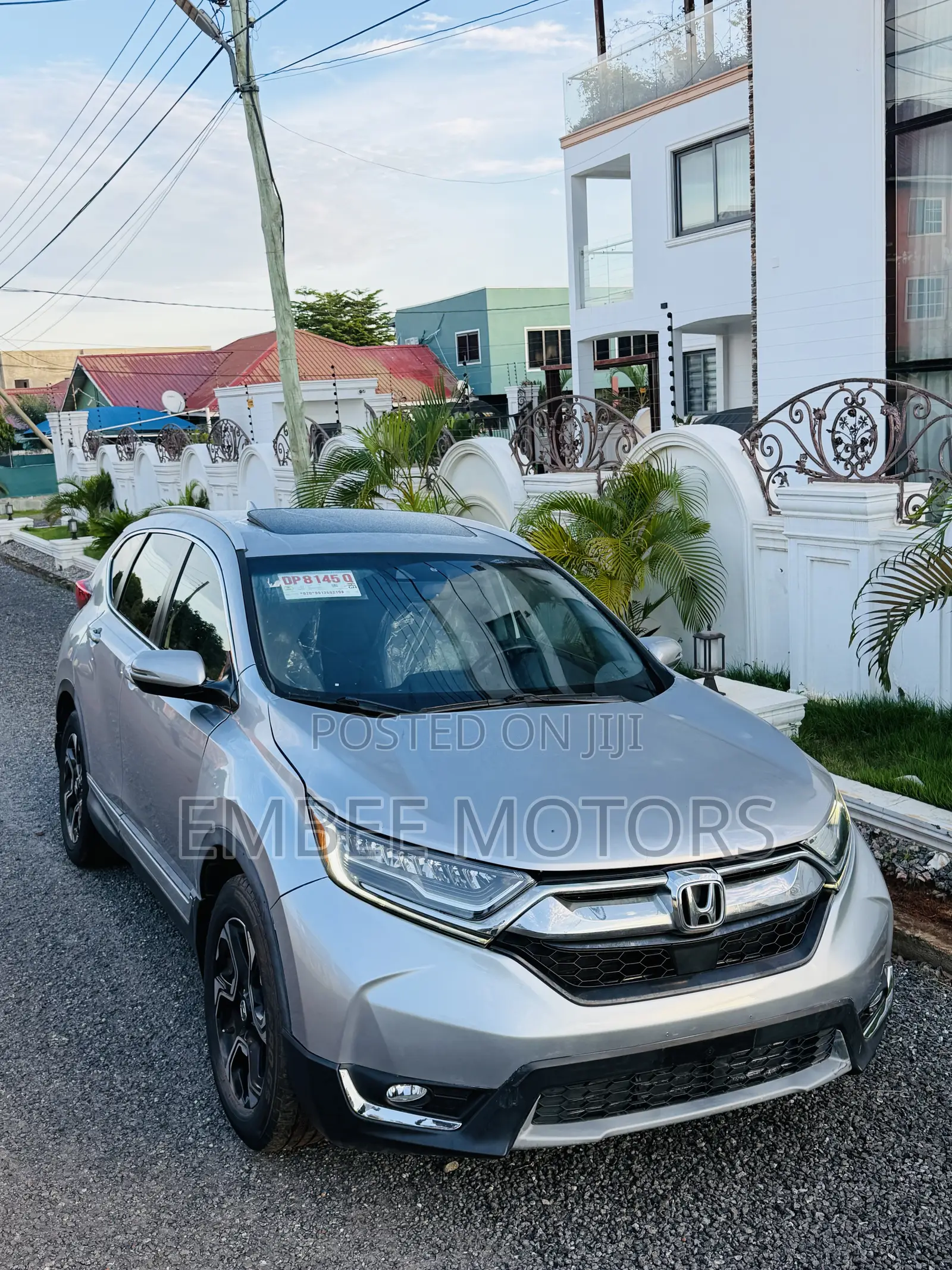 Honda CR-V Touring 4dr SUV AWD (1.5L 4cyl CVT) 2017 Silver