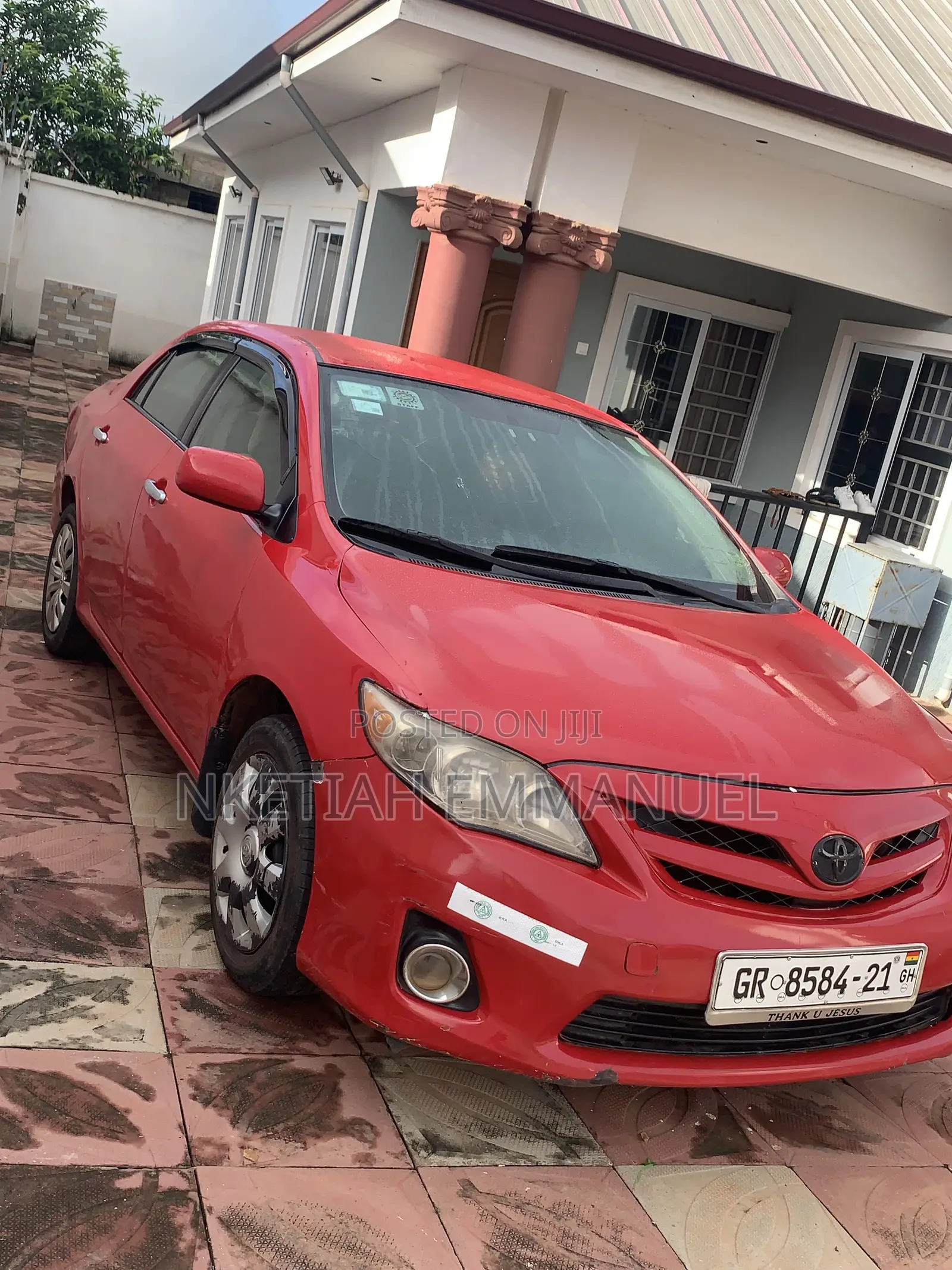 Toyota Corolla LE 4dr Sedan (1.8L 4cyl 4A) 2012 Red