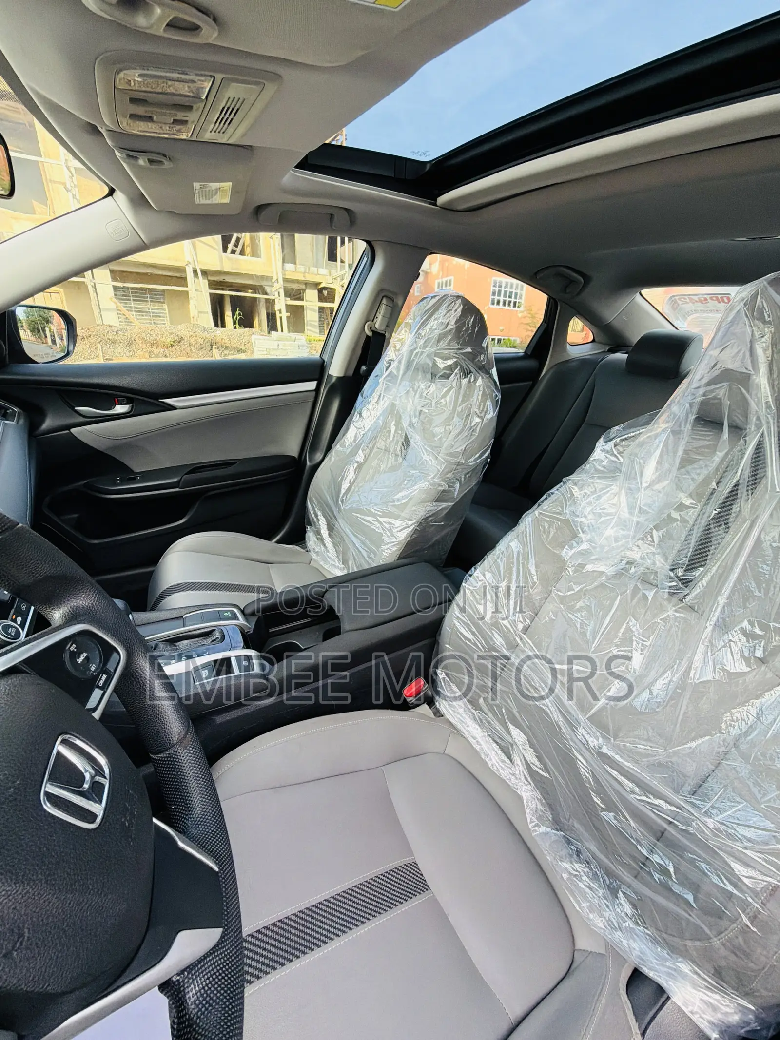 Honda Civic EX 4dr Sedan (1.5L 4cyl) 2016 Gray