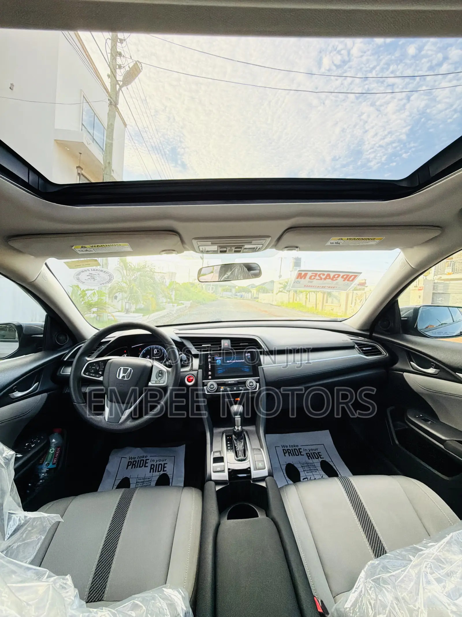 Honda Civic EX 4dr Sedan (1.5L 4cyl) 2016 Gray
