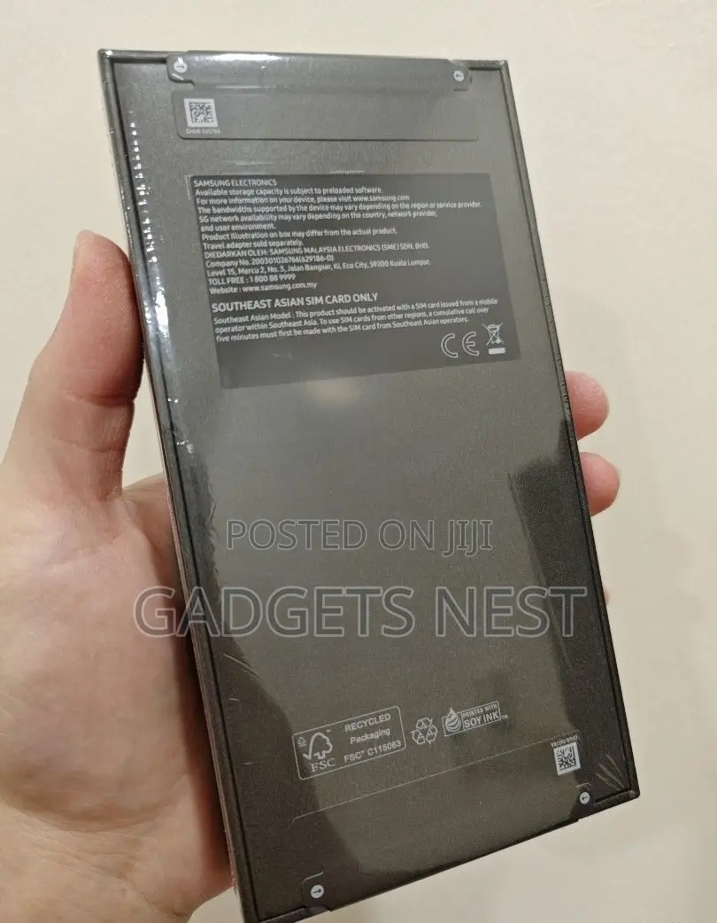 New Samsung Galaxy S25 Ultra 1 TB Black