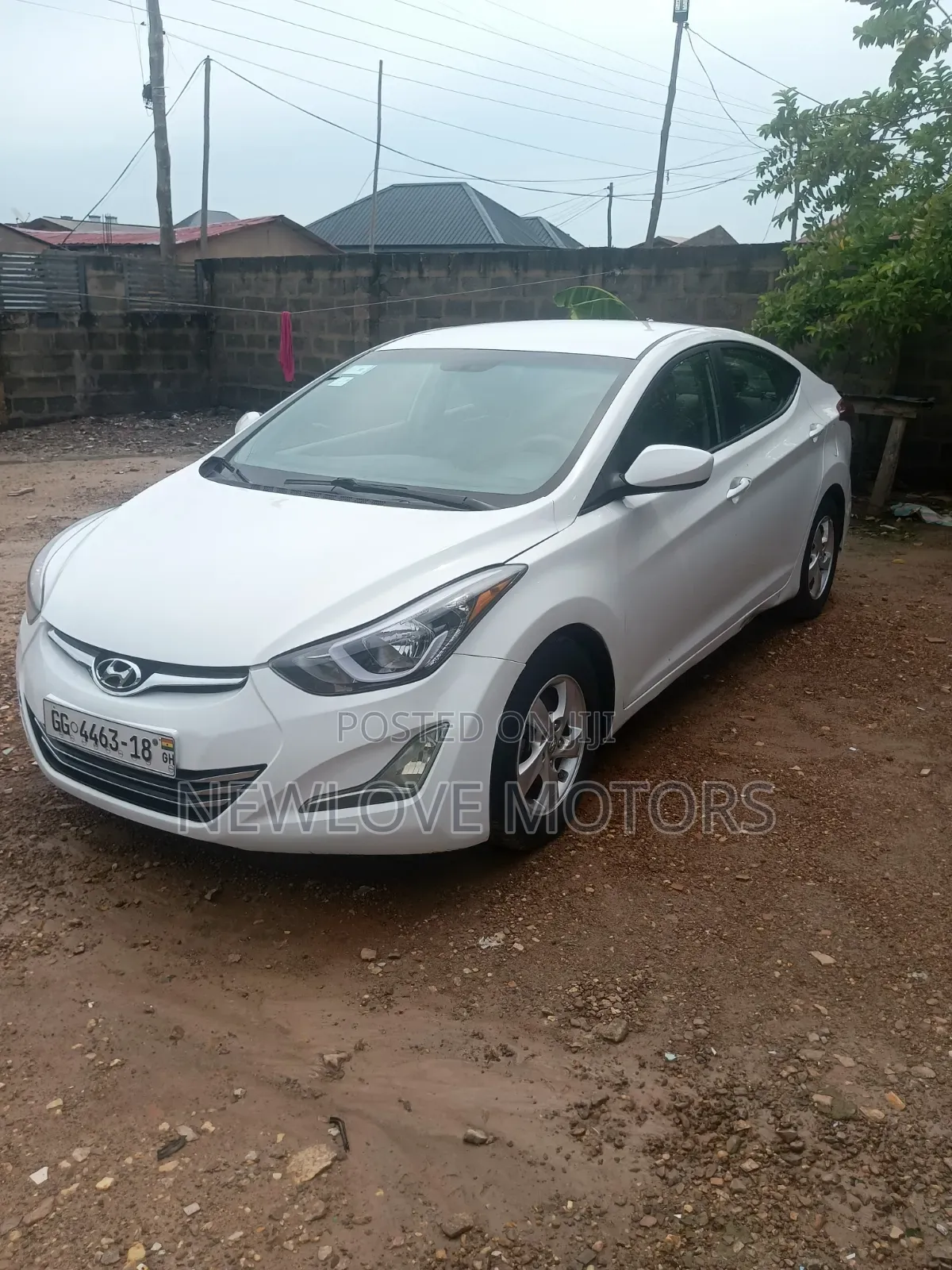 Hyundai Elantra 2015 White